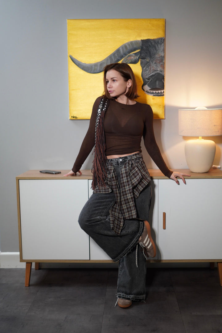 Džinsa bikses "Wide-leg"