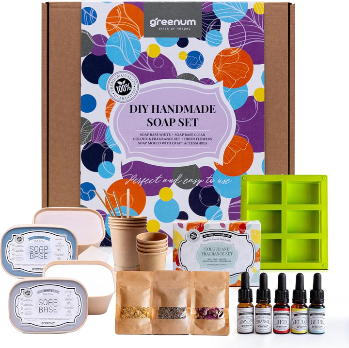 DIY ziepju gatavošanas komplekts