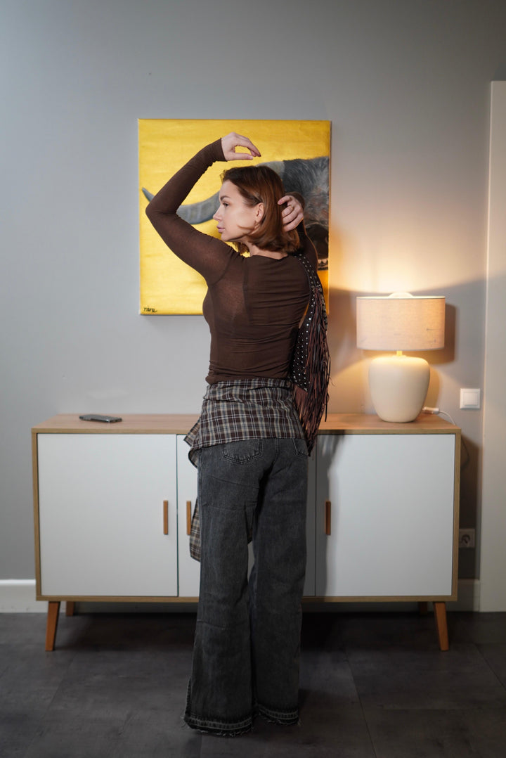 Džinsa bikses "Wide-leg"