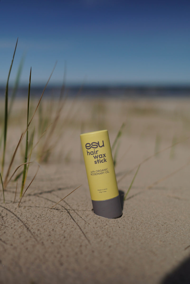 Rozmarīna matu vaska stick | Slick bun, baby hair pieglaušanai un matu kopšanai. ESU hair wax stick