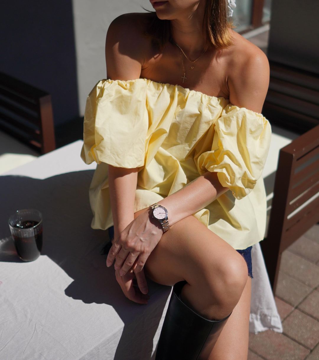 Blūze "Off shoulder"