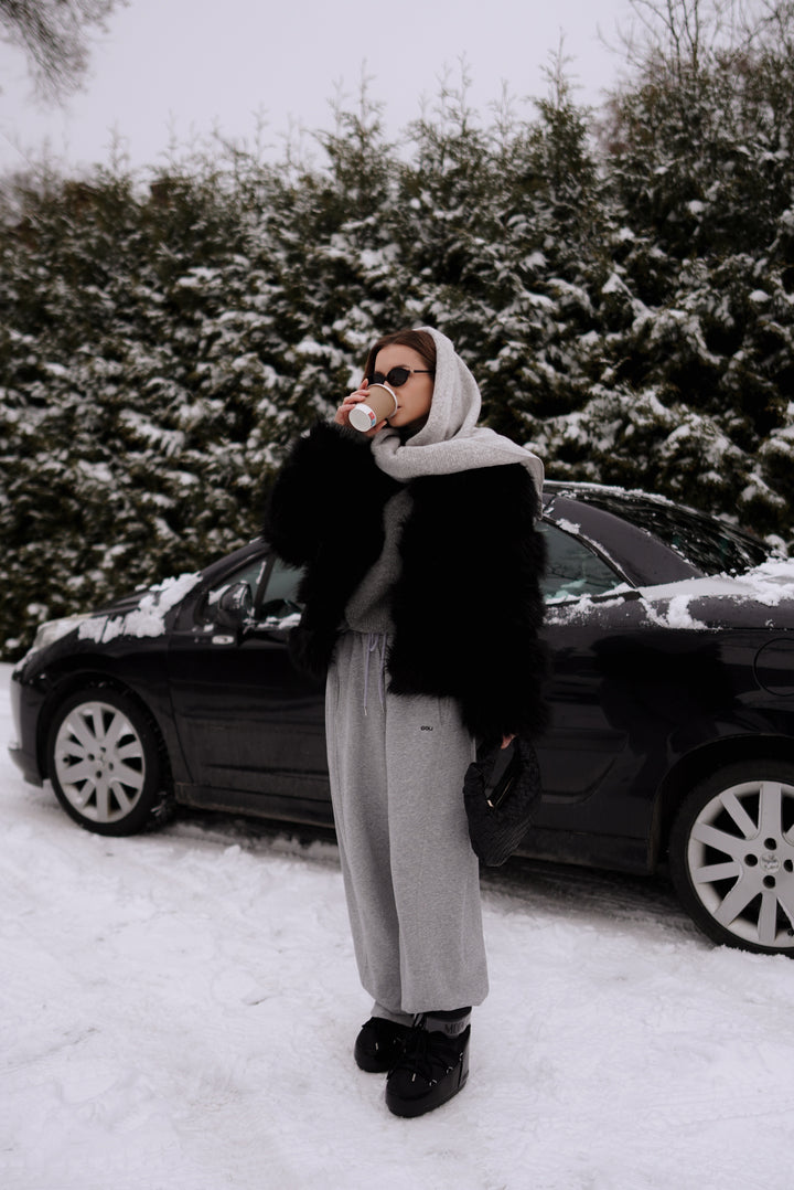 Kokvilnas bikses “Wide”