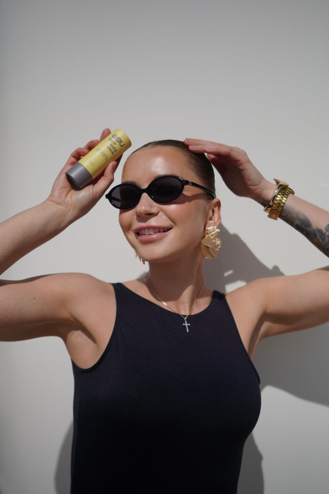 Rozmarīna matu vaska stick | Slick bun, baby hair pieglaušanai un matu kopšanai. ESU hair wax stick