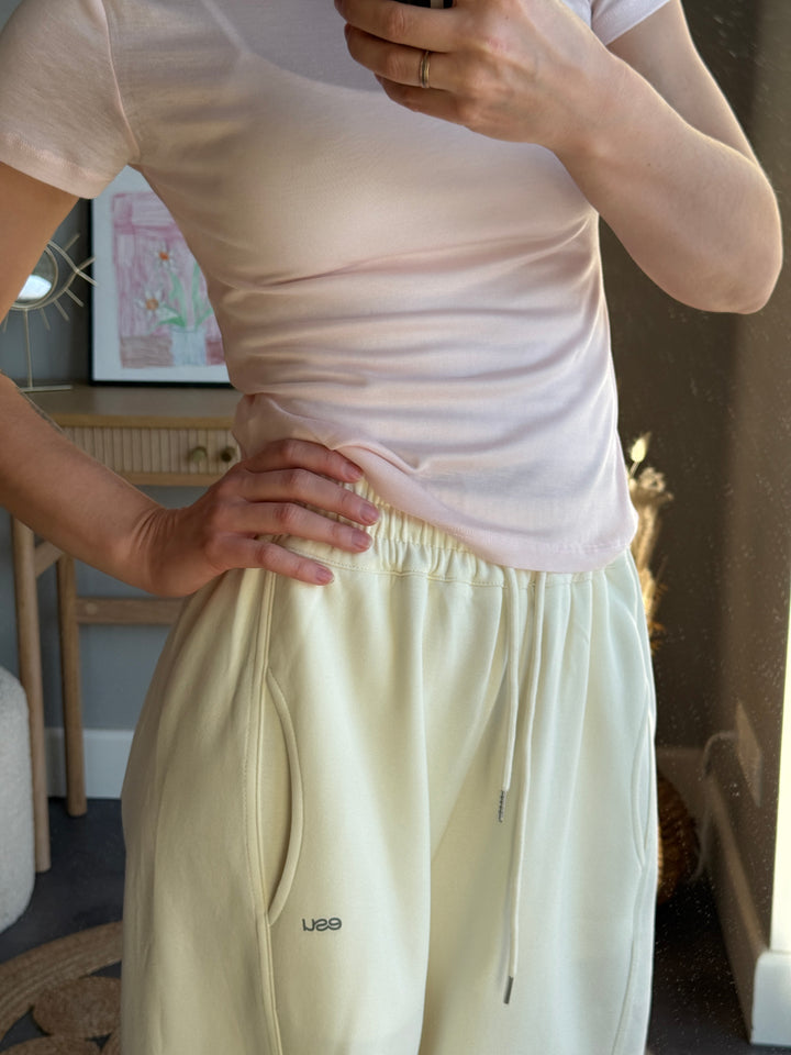 Kokvilnas bikses “Wide”